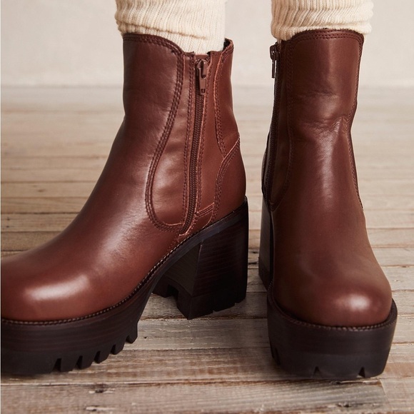 NWOBox Jeffrey Campbell Preston Platform Ankle Boots - Picture 2 of 8